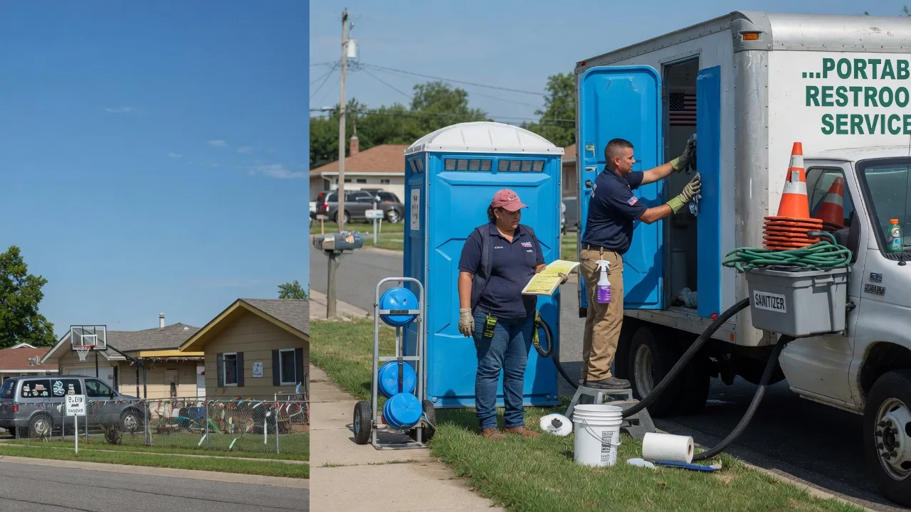 Portable Toilet Rental in Mulvane, KS near me
